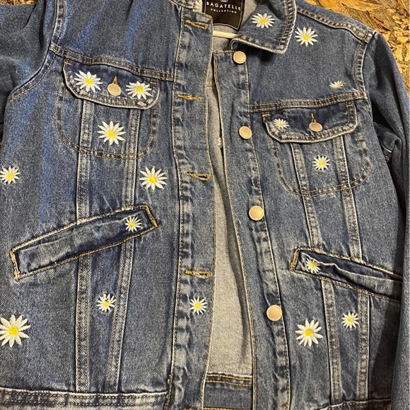 Floral denim jacket - Picture 2 of 4